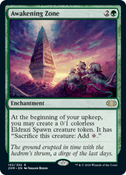 1x Awakening Zone Heavy Play MTG Magic - Kid Icarus - - Image 1