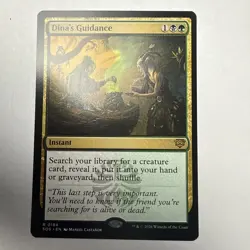 Dina's Guidance 184 Secrets of Strixhaven Magic the Gathering Regular 0184 R NM - Image 1