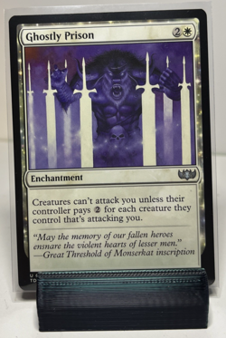 Ghostly Prison Commander: Tarkir: Dragonstorm Regular - Image 1