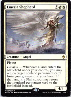 Emeria Shepherd R Battle for Zendikar 22 NM - Image 1