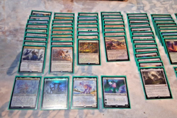 Magic the Gathering Eldrazi Incursion Commander Deck Complete Sleeved - Image 5