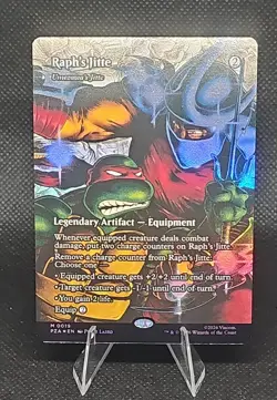 Raph's Jitte - Umezawa's Jitte (Borderless) Teenage Mutant Ninja Turtles Source - Image 1