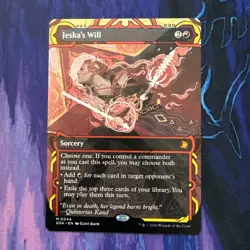 Jeska's Will MINT Borderless 44 Secrets of Strixhaven SOA MTG Mythic Unplayed NM - Image 1