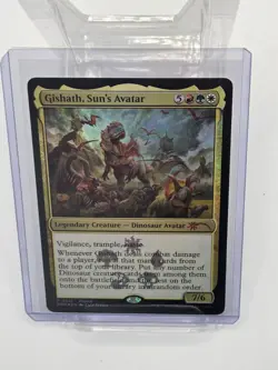 Gishath, Sun's Avatar - Foil Media Promos - MtG Magic the Gathering WotC Wizards - Image 1