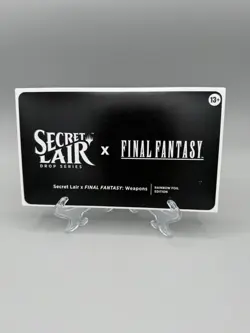 MTG Secret Lair x Final Fantasy: Weapons FOIL EDITION Sealed English - Image 1