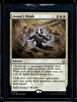 2025 Magic The Gathering MTG Avatar The Last Airbender Avatar's Wrath #0012 - Image 1
