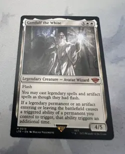 Gandalf the White Universes Beyond LTR Mythic White Legendary Creature 19 NM … - Image 1