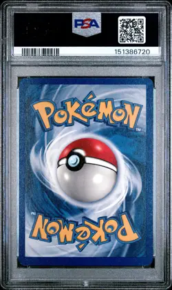 1999 POKEMON FOSSIL 1ST EDITION #33 GASTLY PSA 8 - Image 2