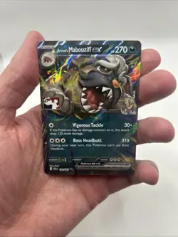 139/182 Arven's Mabosstiff ex Pokemon TCG Prize Pack Series 8 Stamped DRI - Image 3
