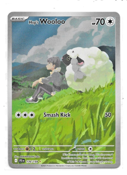 Hop's Wooloo #170/159 SV09: Journey Together Pokemon - Image 1