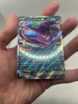 122/182 Team Rocket's Crobat ex Pokemon TCG Prize Pack Series 8 Stamped Destined - Image 4