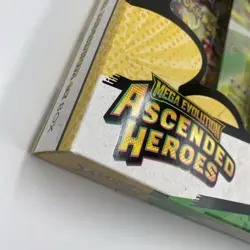 Pokemon Ascended Heroes Factory Sealed Mega Meganium Ex Box 4 Booster Packs - Image 3