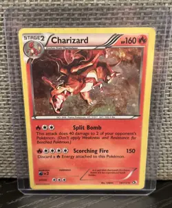 Pokemon TCG Charizard 19/113 Legendary Treasures Rare Cosmos Holo Foil Card 2013 - Image 1