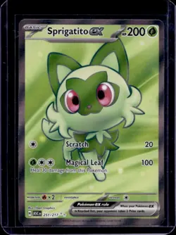 2026 Pokemon Ascended Heroes Sprigatito ex Ultra Rare #251/217 - Image 1