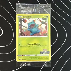 2022 Pokemon Illustration Contest Bulbasaur Arcanine Greninja Promos SEALED SET - Image 1