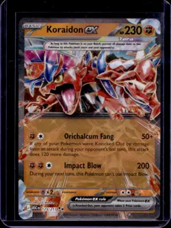 2026 Pokemon Ascended Heroes Koraidon ex Double Rare #121/217 - Image 1