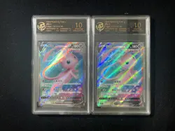 2025 Pokemon TCG S-Chinese 151 Mew SR Holo #CS4BC 137/132 RPA 10 Lot*2 LT97 - Image 1