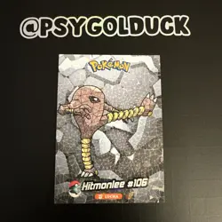Pokemon Peru Crystal Card Collection Hitmonlee - Image 1