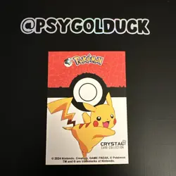 Pokemon Peru Crystal Card Collection Hitmonlee - Image 2