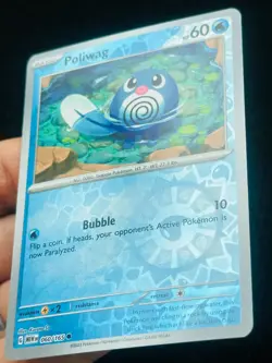 Poliwag 060/165 - Reverse holo - LP - NM - Pokemon - MEW - Kurata So - 151 - Image 2