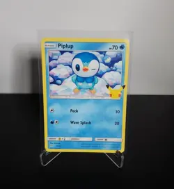 Pokemon TCG Piplup 20/25 Mcdonald's Regular Promo NM/M - Image 1