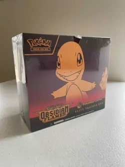 Obsidian Flames Pokemon Center ETB Elite Trainer Box Sealed *Small Tear in Seal* - Image 1
