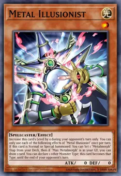 Metal Illusionist MP25-EN241 1st ED Yu-Gi-Oh! ULTRA RARE - Image 1