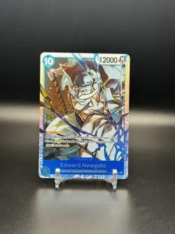 2025 ONE PIECE CARRYING ON HIS WILL EDWARD NEWGATE OP13-042 EN SR - NM - Image 1