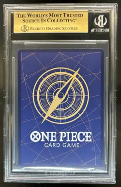 2025 One Piece Portgas D. Ace Secret Rare Alt Art Alternative #OP13-119 BGS 10 - Image 2
