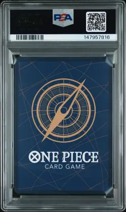 2024 ONE PIECE OP07-500 YEARS IN THE FUTURE ALTERNATE ART PORTGAS D. ACE PSA 10 - Image 2