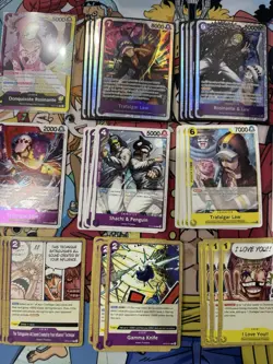 One Piece TCG Donquixote Rosinante Purple/Yellow Competitive Deck - Image 2