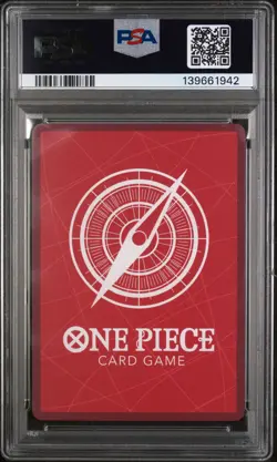 2025 ONE PIECE ENGLISH VERSION 2ND ANNIVERSARY SET #081 MARSHALL D. TEACH PSA 9 - Image 2
