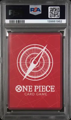 2025 ONE PIECE ENGLISH VERSION 2ND ANNIVERSARY SET #061 MONKEY D. LUFFY PSA 9 - Image 2