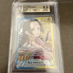 2026 One Piece The Azure Sea’s Seven #OP14041 Boa Hancock ALT LEADER BGS 9.5 - Image 1