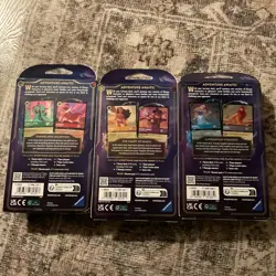 Disney Lorcana: The First Chapter Starter Decks - Set of 3 - Factory Sealed - Image 2
