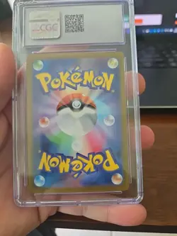 Vaporeon 134/165 Reverse Holo Master Ball Japanese Pokemon 151 CGC 10 Gem Mint - Image 2