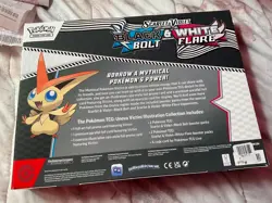 Pokemon TCG Black Bolt & White Flare Unova Victini Illustration Collection -NEW! - Image 2