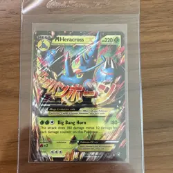 Pokemon M Heracross EX TCG 5/111 XY Furious Fists Holo Ultra Rare - Image 1