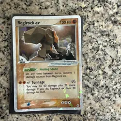 Pokemon Regirock ex 98/101 Hidden Legends Holo | MP - Image 1