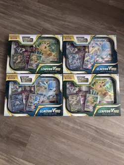 2x Pokemon TCG Glaceon / 2x Leafeon VSTAR Special Collection - Sealed - Image 1