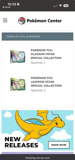 2x Pokemon TCG Glaceon / 2x Leafeon VSTAR Special Collection - Sealed - Image 3
