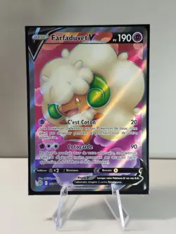 Carte POKEMON FR - Farfaduvet V Full Art 160/172 Stars Etincelantes - Image 3