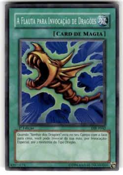 Portugese! YuGiOh The Flute of Summoning Dragon DIK P042 Pourtaguese 1st NM - Image 1