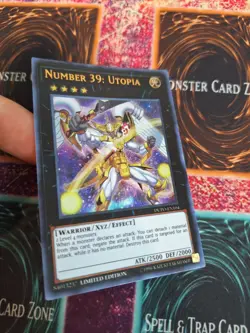 Yugioh Number 39: Utopia DUPO-EN104 Ultra Rare Limited Near Mint - Image 2