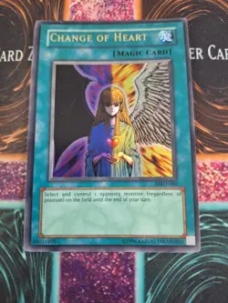 Yugioh Change of Heart MRD-060 Ultra Rare OG Unlimited Moderately Played - Image 1