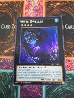 Yugioh Abyss Dweller THSF-EN047 Super Rare 1st Edition Near Mint - Image 1