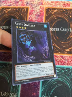 Yugioh Abyss Dweller THSF-EN047 Super Rare 1st Edition Near Mint - Image 2