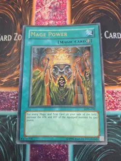 Yugioh Mage Power LON-050 Ultra Rare OG Unlimited Near Mint - Image 1