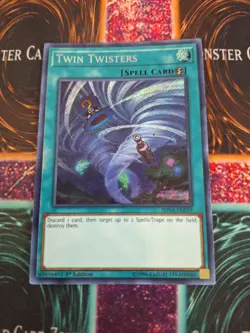 Yugioh Twin Twisters SHVA_EN059 Secret Rare 1st Edition Near Mint - Image 1