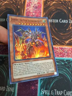 Yugioh Jizukiru, the Star Destroying Kaiju OP10-EN007 Super Rare Unlimited NM - Image 2